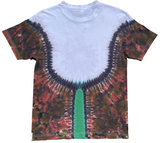 Red Daisy Tie Dyed Shirt