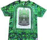 Jade Cicada Tie Dyed Shirt (Green)