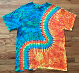 Fire & Ice Tie Dyed Shirt