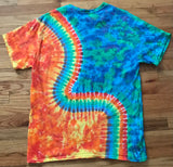 Fire & Ice Tie Dyed Shirt