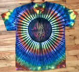 Lively Vibes Logo Tie Dyed Shirt