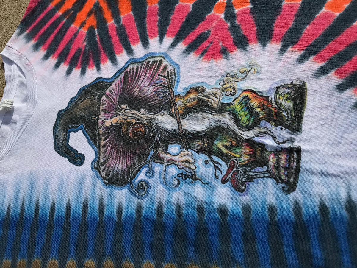 【HI FI FNK】Dive Pigment Dyeing Shirt JK The Fingerpick'n Fiddler Tie Dyed Long Sleeve – Lively Vibes