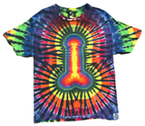 Rainbow Penis Envy Tie Dyed Shirt