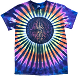 Lively Vibes Logo Tie Dyed Shirt
