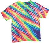 Rainbow Zig Zag Tie Dyed Shirt