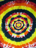 Fire Mandala Tie Dyed Shirt (size medium)