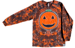 Pumpkin Long Sleeve Tie Dye