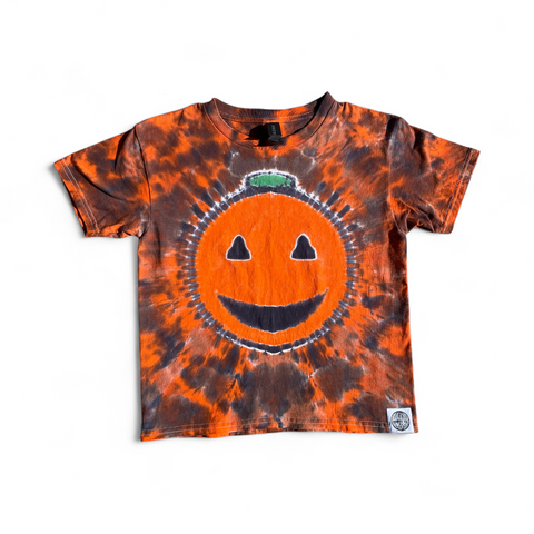 Pumpkin Tie Dyed Shirt