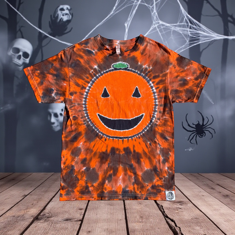 Pumpkin Tie Dyed Shirt