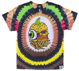 Burger Ghost Tie Dyed Shirt