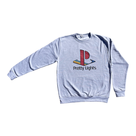 Playlights Crewneck Sweater (Grey)