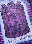 Grape Cicada Tie Dyed Shirt