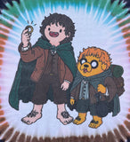 LOTR Finn & Jake Tie Dyed Shirt