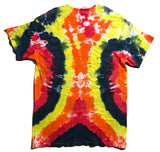 Fire Mandala Tie Dyed Shirt (size medium)