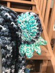 Colorful Crochet Bear Hood