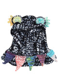 Colorful Crochet Bear Hood