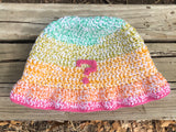 Rainbow ? Crochet Bucket Hat