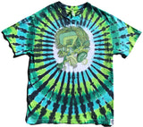 Tipped Tie Dyed Tee Shirt (Neon)