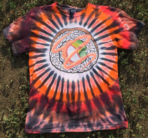 Sushi Roll Tie Dyed Shirt