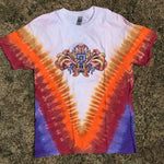 Tie Dyed Papa Bear Tipper Tee Shirt (Size L) - Lively Vibes