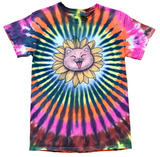 China Cat Sunflower Tie Dyed Shirt