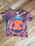 Jack-o-lantern Tie-dye Shirt - Lively Vibes