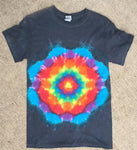 Mandala Tie Dyed Shirt (Size Small) - Lively Vibes
