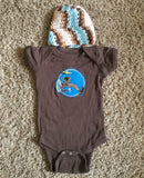 Shakedown Baby Onesie and Hat Set - Lively Vibes