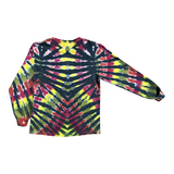 Tipped Tie Dyed Long Sleeve (Earth)