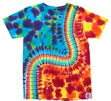 Fire & Ice Tie Dyed Shirt