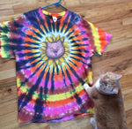 China Cat Sunflower Tie Dyed Shirt - Lively Vibes