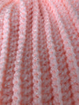 Embracing Pink Crocheted Beanie