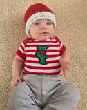 Holiday Dancing Bear Hat and Onesie Set