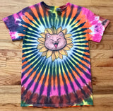 China Cat Sunflower Tie Dyed Shirt