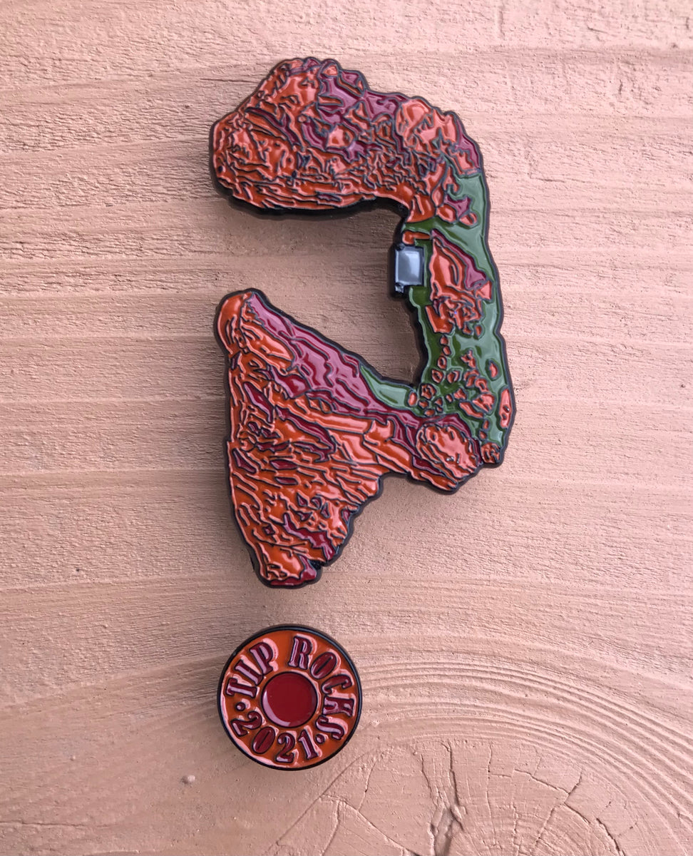 Tipper Red Rocks Pin – Lively Vibes