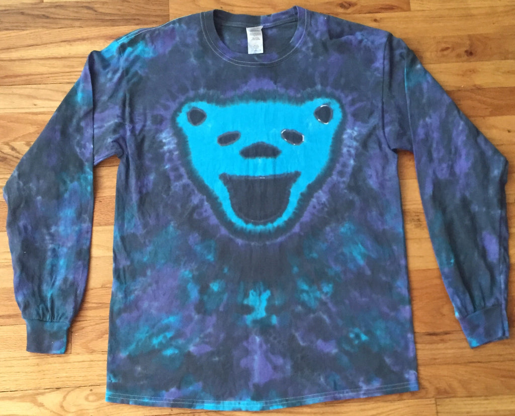 Grateful Bear Long Sleeve Tie Dye – Lively Vibes