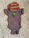 Terrapin Baby Onesie and Hat Set - Lively Vibes