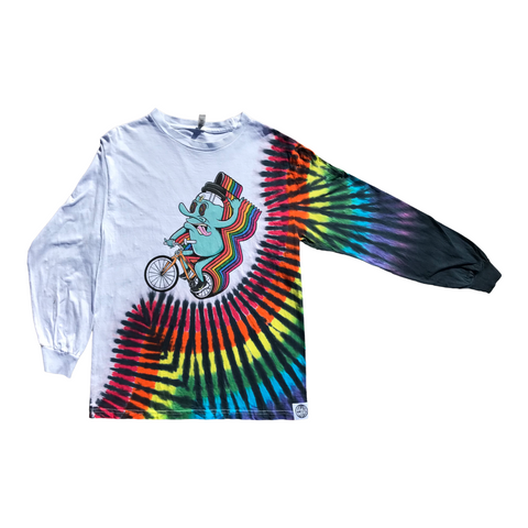 Bike Day Tie Dyed Long Sleeve