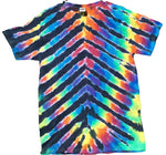 Reverse Vertical Tie Dyed Shirt