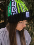Lover Of All Things Green Crocheted Beanie