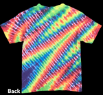 Rainbow Zig Zag Tie Dyed Shirt
