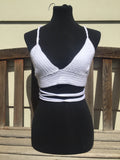 Strappy Crochet Crop Top - Lively Vibes