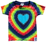 Youth Heart Tie Dyed Shirt