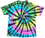 PYGB Blackout Spiral Tie Dyed Shirt